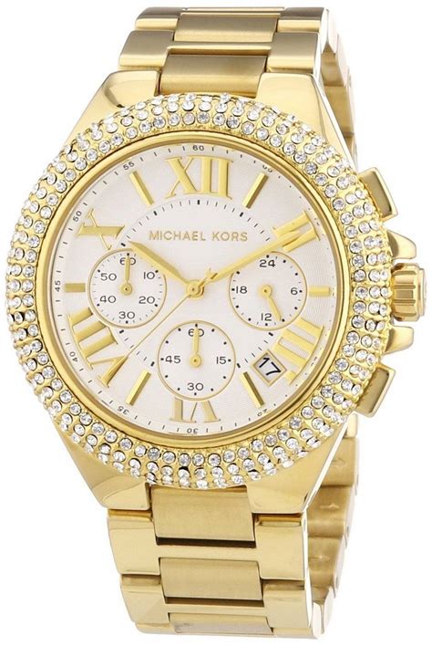 gold michael kors women's watches